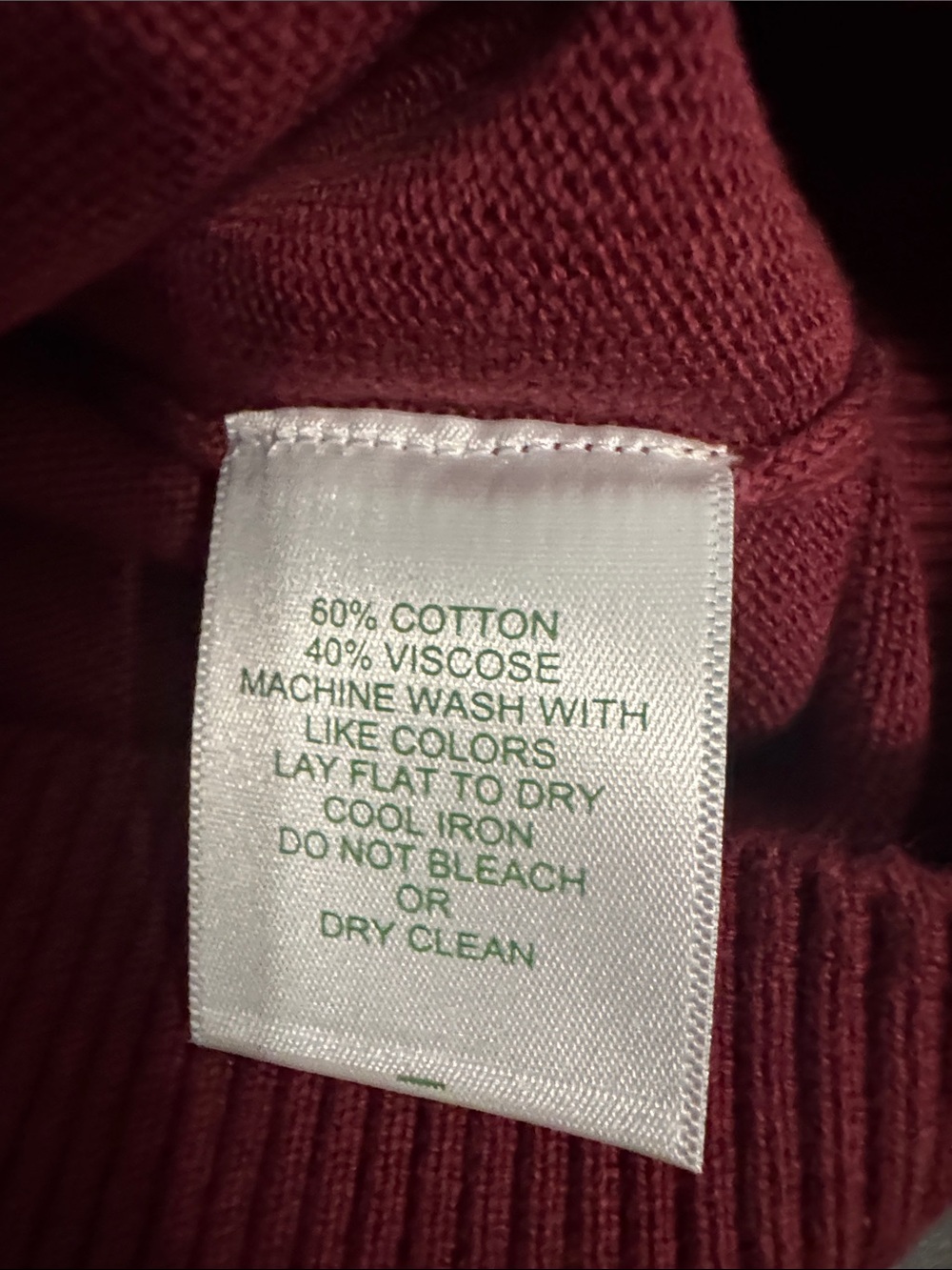 Julia Amory Bacall Sweater Burgundy - Picture 4 of 4